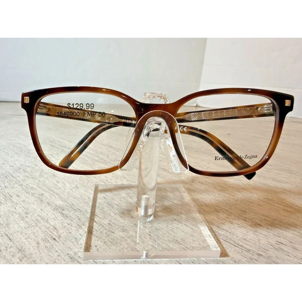 Ermenegildo Zegna EZ5203 052 Dark Havana‎ Eyeglasses 56-18-145 Men's New Frame